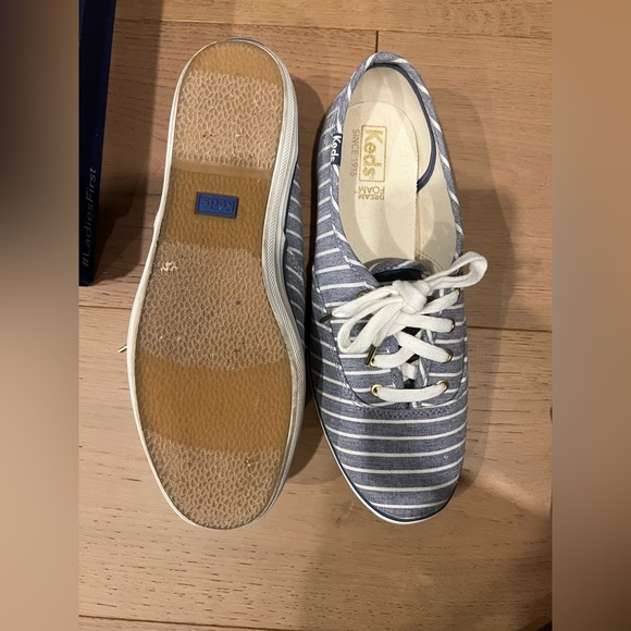 Keds striped champion sneakers size 7 - Picture 4 of 4